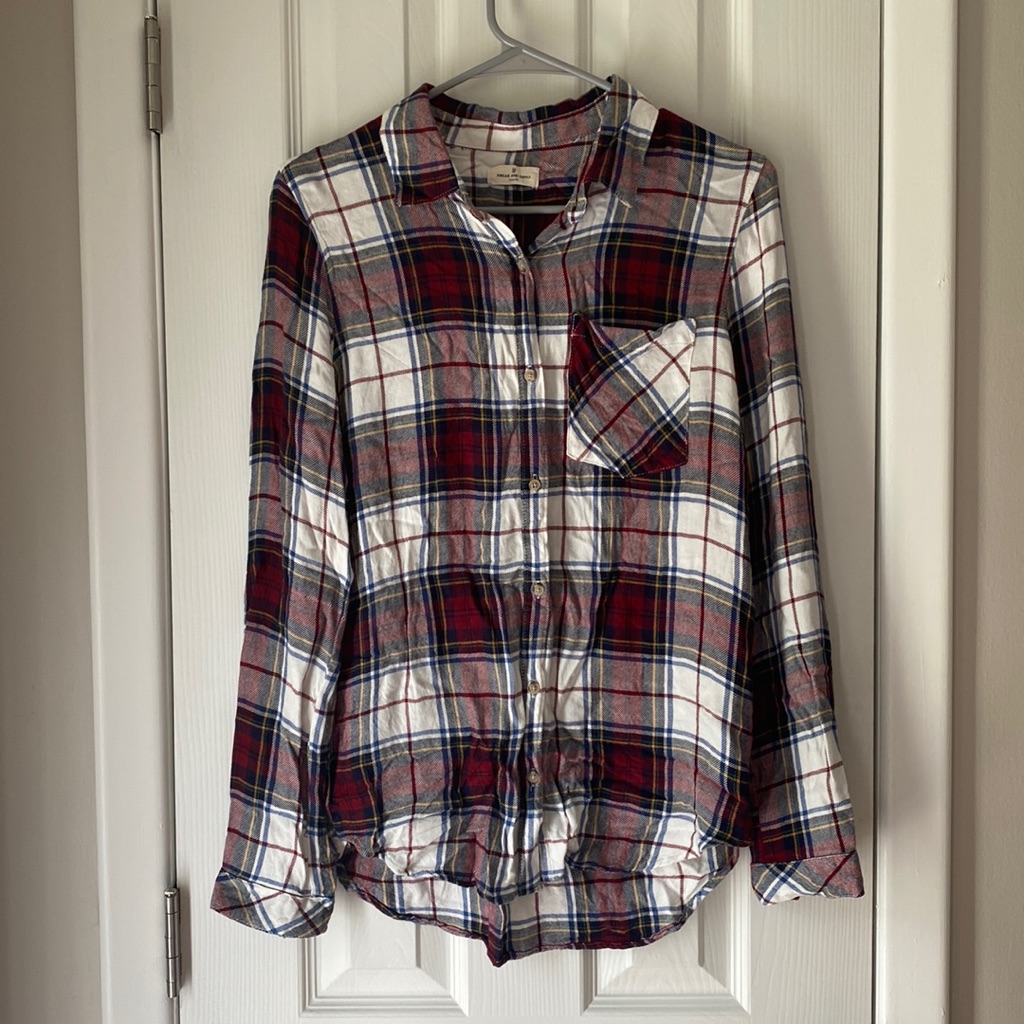 Button Down Lightweight Flannel